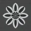 Placeholder: black and white minimal europe german modern symbol flower poland emblem soviet