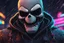 Placeholder: Sans in 8k cartoon artstyle, hacker them, neon effect, close picture, rain, fantasy world, intricate details, highly detailed, high details, detailed portrait, masterpiece,ultra detailed, ultra quality