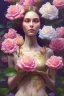 Placeholder: gardenia flowers, colorful, psychedelic, intricate, elegant, highly detailed, digital painting, artstation, concept art, smooth, sharp focus, illustration, art by artgerm and greg rutkowski and alphonse mucha