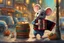 Placeholder: A street scene where a cute mouse is a street musician playing accordion :: 8K, humouristic art, cute, colorful, saturated triadic colours, volumetric lighting, glossed thick brush of watercolor, hyperdetailed, award winning, crisp quality