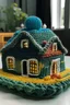 Placeholder: crocheted house