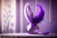 Placeholder: a beautiful, lifelike feather bouquet in purple with a lifelike eye in the centre in a beautifu vase in an elegant room S<AI Nikon D850 highly detailed digital painting sharp focus elegant intricate photorealistic 4k very attractive beautiful dynamic lighting award winning fantastic view crisp quality Unreal Engine very cute cinematic postprocessing acrylic art in sunshine