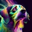 Placeholder: dog psychodelic