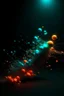 Placeholder: abstract particles