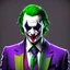 Placeholder: Arte digital 3D de Joker, colores contrastantes