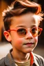Placeholder: Handsome boy wearing sunglasses