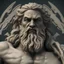 Placeholder: God of Zeus , with scars and wrinkles etched on his face, showcasing the wisdom and experience of a life dedicated to the way of the sword. [Weathered Warrior, Scars, Wrinkles, Wisdom, Experience, Battle-Hardened, Close-Up, Resolute realistic skin texture strong personality high detail face high resolution shot professional photo, high detail, 40mm lens hyper
