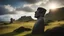 Placeholder: calm beauty, fantasy, magic, splendor, uplifting, inspiring, therapeutic, Easter Island, springtime, sunlight, chiaroscuro, color, award-winning colour photograph, Nikon 135mm