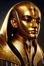 Placeholder: Egyptian god Horus side profile, full body shot, light, intricate, elegant, volumetric lighting, digital painting, highly detailed, artstation, sharp focus, illustration, (intricate details), elegant, wise, beautiful, cinematic lighting