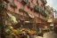 Placeholder: A greengrocer in colorful genoa street+Italian mediavel Italian sea+alphonse mucha, greg rutkowski,matte painting, cryengine, hyper detailed, felix kelly, fantasy art, seb mckinnon