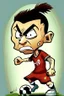 Placeholder: Yuan Wesa Footballer cartoon 2d