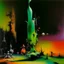 Placeholder: adrenochrome melanin neon reveries, surrealism, by Yves Tanguy, by Graham Sutherland, abstract