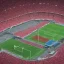 Placeholder: mars , stadium , soccer , fans , scoreboard , players , worldcup , space sport , goal , goalkeeper