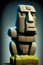 Placeholder: moai easter island golem robot