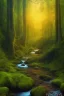 Placeholder: Beautiful stream in the forest in the 12PM in the afternoon ín 24K Resolutions, ultra HD, Professional PHOTOGRAPHY