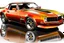 Placeholder: Fotorealistisch 1980 Chevrolet Camaro Z28 brandneu orange