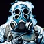 Placeholder: Yeti in an elastomeric respirator, Kananaskis Country, Sci-Fi, post-apocalypse