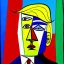 Placeholder: Trump painting by picasso