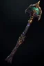 Placeholder: A sorceress evil staff