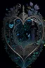 Placeholder: dark fantasy, intricate cover, a whimsical fairytale, heart made of glass