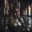 Placeholder: Behold the powerful alluring and pretty knight woman, her body adorned with the traditional knight armor, HDR, beautifully shot, hyperrealistic, sharp focus, 64 megapixels, perfect composition, high contrast, cinematic, atmospheric, moody