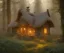 Placeholder: beautiful hyperrealistic cottage in the forest, highly detailed, digital painting, trending artstation, concept art, illustration, cinematic lighting, vibrant colors, photorealism, epic, octane render