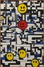 Placeholder: pac-man painted by roy lichtenstein