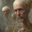 Placeholder: A man hearing music with head phones without caring what is going around him, renaissance, glass skin, forest background, intricate, elegant, highly detailed, digital painting, artstation, concept art, smooth, sharp focus, illustration, art by artgerm and greg rutkowski and fra angelico and alphons mucha