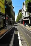 Placeholder: a cycle lane down granby street lougborougu