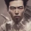 Placeholder: a Photorealistic dramatic hyperrealistic japanese man, japanese hair, anime, yusuke urameshi face, black hair, by WLOP,Artgerm,Greg Rutkowski,Alphonse Mucha, Beautiful dynamic,shadows,Artstation,concept design art,Octane render,8K