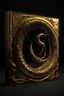 Placeholder: golden ouroboros book cover