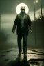 Placeholder: realistic image of joe biden zombie, night, walking zombie style, waist up view, dark ambient, highly detailed, sky background, concept art, unreal engine 5, god rays, ray tracing, RTX, lumen lighting, ultra detail, volumetric lighting, 3d, finely drawn, high definition, high resolution.