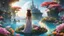 Placeholder: (high quality:1.4), (best quality:1.4), (masterpiece:1.4), official art, official wallpaper, surreal, beautifulgoddess, (1woman:1.1), (long wavy hair:1.1), (flower crown:1.1), (mystical creatures:1.1), (floating islands:1.1), (detailed landscape:1.1), (magic in the air:1.1), (stardust:1.1), night sky, (whimsical atmosphere:1.1), (dreamlike world:1.1), (bubbles:1.1), flying books, (luna moths:1.1), (moonlight:1.1), enchanted forest, (wisdom:1.1), (powerful energy:1.1), (guardian angels:1.1),