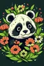 Placeholder: panda flower