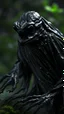 Placeholder: A frog black vein, human veins, mixing together a lot of them, like a forest, big and small veins a lot of them,