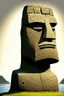 Placeholder: moai easter island golem