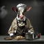 Placeholder: Cow in cooking clothes