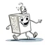 Placeholder: dancing milk carton cartoon