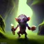 Placeholder: Clash of clans art style of a cute gollum inside cave, full body, by mobeius, au naturel, hyper detailed, digital art, trending in artstation, cinematic lighting, studio quality, smooth render, unreal engine 5 rendered, octane rendered, art style by klimt and nixeu and ian sprigger and wlop and krenz cushart