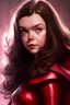 Placeholder: wanda maximoff, marvel, hero, baby girl, realist, horn