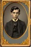Placeholder: Extremely rich young guy portrait 1880s