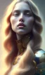 Placeholder: porno model , cute, beautiful, long hair, wavy hair, curly hair، black eyes, head and shoulders portrait, cinematic, 8k, resolution concept art portrait by Greg Rutkowski, Artgerm, WLOP, Alphonse Mucha dynamic lighting hyperdetailed intricately detailed