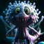 Placeholder: Cute fluid ink creature, big black eyes, unreal engine 5, 8k resolution, photorealistic, ultra detailed, by greg rutowski