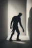 Placeholder: a distressing image of a person walking, shadow trailing them, but the shadow is a monster