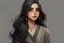 Placeholder: Illustrate the charm of a digital character - stylish girls in a casual Pakistani dress, their big grey eyes shining, and their long black hair adding a touch of elegance."