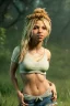 Placeholder: Shakira artist, Realistic image, natural waist up portrait, natural busty , perfect eyes, glow, circle iris. concept art, smooth, unreal engine 5, god lights, ray tracing, RTX, lumen lighting, ultra detail, volumetric lighting, 3d, finely drawn, high definition, 4k.