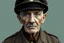 Placeholder: make a portrait of an old man at the time of world war 1