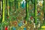 Placeholder: where's Wally but with cats big image jungle