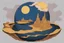 Placeholder: image of a blue and yellow globe with clouds, desolate gloomy planet, arid planet, mar planet, weird planet, planet landscape, ocean on planet titan, deserted planet, circular planet behind it, terraformed mars, planet surface, circular planet, rich diverse lush alien world, dark blue planet, an alien planet, ocean on alien planet titan