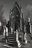 Placeholder: Gothic graveyard